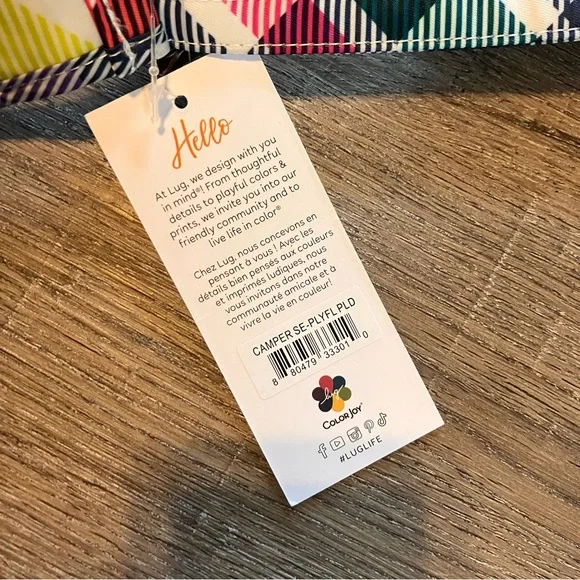 Lug Multicolor Plaid Crossbody Bag - Picture 6 of 8